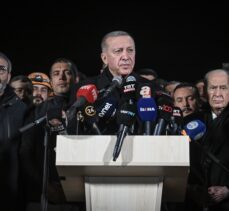 Cumhurbaşkanı Erdoğan ve MHP Genel Başkanı Bahçeli Kahramanmaraş'ta konuştu: