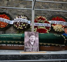 Depremde hayatını kaybeden Hatayspor Sportif Direktörü Taner Savut'un cenazesi toprağa verildi