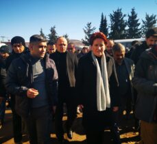İYİ Parti Genel Başkanı Akşener, deprem bölgesini ziyaret etti: