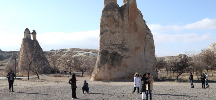 Kapadokya'da ocak ayındaki ziyaretçi sayısında rekora ulaşıldı