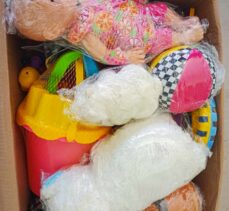 Kastamonu'da köy çocukları, deprem bölgesine oyuncaklarını gönderdi