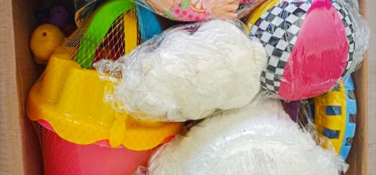 Kastamonu'da köy çocukları, deprem bölgesine oyuncaklarını gönderdi