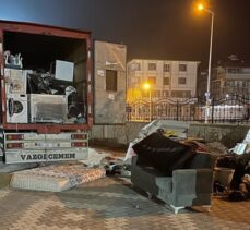 Konya'da ev eşyası taşıyan kamyonda 190 kilogram esrar ele geçirildi
