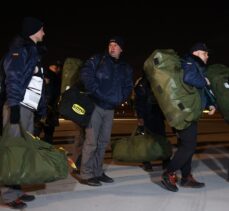 Litvanyalı arama kurtarma ekibi deprem bölgesinden İstanbul’a döndü