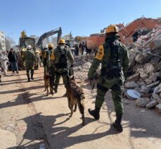 Meksika'dan gelen 150 kişilik arama kurtarma ekibi Adıyaman'da