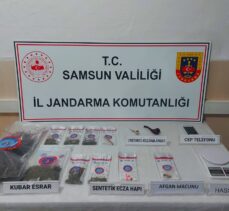 Samsun'da uyuşturucu operasyonunda 3 zanlı yakalandı