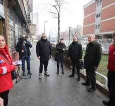 Türkiye'nin Saraybosna Büyükelçisi, depremzedeler için kurulan yardım toplama merkezlerini ziyaret etti