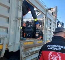 Yabancı arama kurtarma ekiplerinin afet bölgesindeki çalışmaları sürüyor