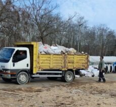 Zonguldak'ta orman köylüleri deprem bölgesine yakacak odun gönderdi