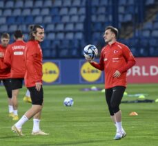 A Milli Futbol Takımı, Ermenistan maçı hazırlıklarını tamamladı