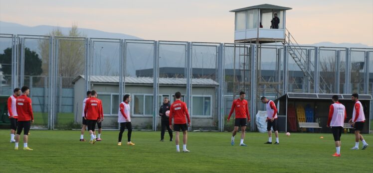 A Milli Futbol Takımı, Hırvatistan maçı hazırlıklarına Bursa'da başladı