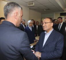 Adalet Bakanı Bekir Bozdağ, Şanlıurfa Adliyesini ziyaret etti