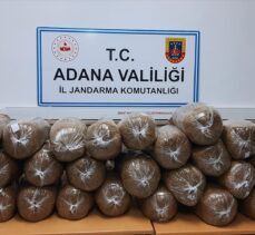 Adana'da 900 kilogram kaçak tütün ele geçirildi