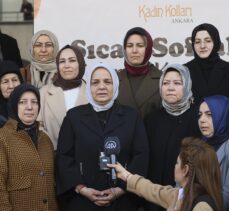AK Parti'li kadınlardan, 8 Mart Dünya Kadınlar Günü dolayısıyla depremzedelere mutfak seti desteği