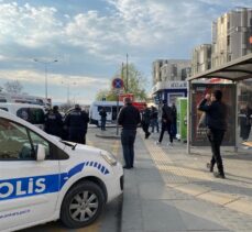 Ankara'da polis memurunu bıçakla yaralayan zanlı yakalandı