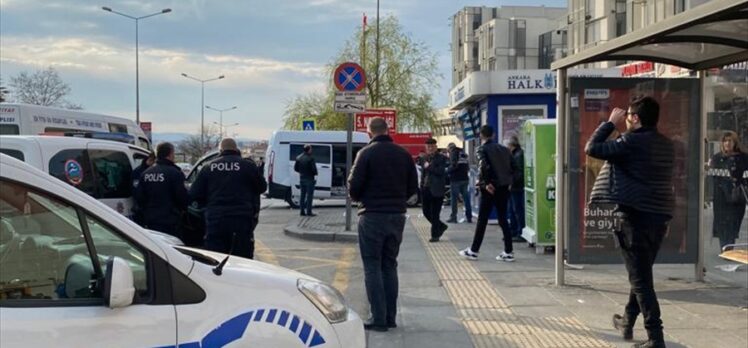 Ankara'da polis memurunu bıçakla yaralayan zanlı yakalandı