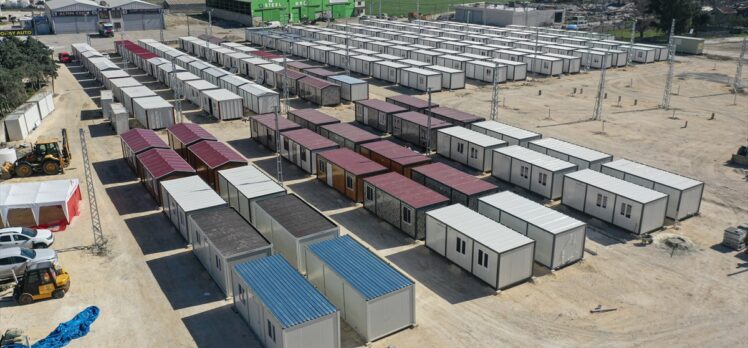 Avrupa'da yaşayan Türklerden Hatay'da depremzedeler için 100 konteynerlik yaşam alanı