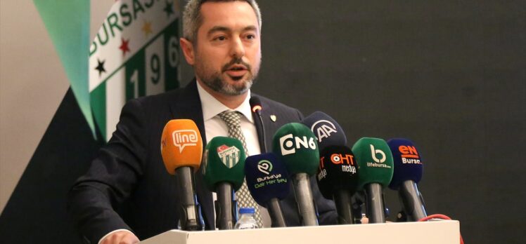 Bursaspor Başkanı Banaz gündeme ilişkin açıklamalarda bulundu: