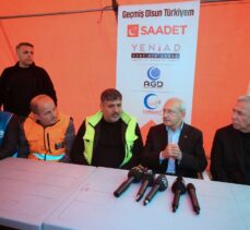 CHP Genel Başkanı Kılıçdaroğlu, depremden etkilenen Malatya'da ziyaretlerde bulundu
