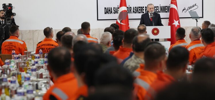 Cumhurbaşkanı Erdoğan, TSK İnsani Yardım Tugayı iftar programında konuştu: