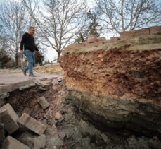 Depremler, Gölbaşı Gölleri Tabiat Parkı'nda da hasara yol açtı