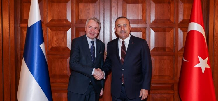Dışişleri Bakanı Çavuşoğlu, Finlandiyalı mevkidaşı Haavisto ile görüştü