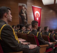 “En Büyük Harbiyeli” Atatürk'ün Kara Harp Okulu'na girişinin 124. yıl dönümü töreni
