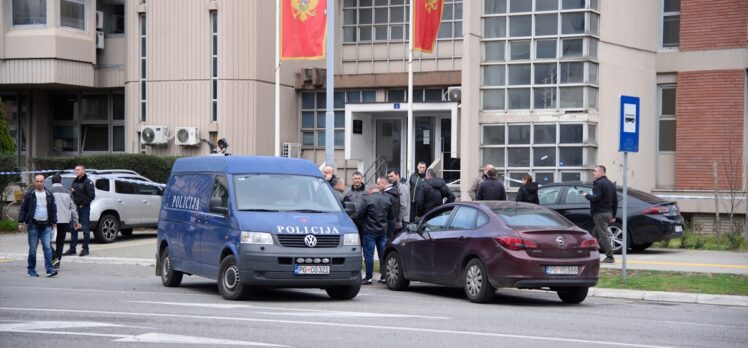 Karadağ’ın başkenti Podgorica’da mahkeme binasına el bombalı saldırı