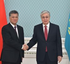 Kazakistan Cumhurbaşkanı Tokayev, Sincan Uygur Özerk Bölgesi'nin yöneticisi Ma’yı kabul etti