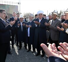 Kırgızistan'da 20 bin kişilik cami ve külliyenin temeli atıldı