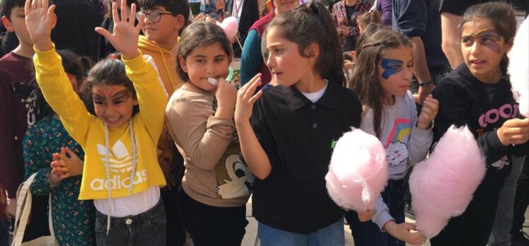 KKTC'de Türkiye'den gelen depremzede çocuklar için moral etkinliği düzenlendi