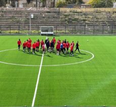 KKTC'nin Çetinkaya TSK futbol takımı, ara bölgedeki tarihi sahasına 8 yıl sonra kavuştu