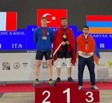 Milli halterci Sami Baki, yıldızlarda dünya şampiyonu oldu