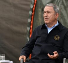 Milli Savunma Bakanı Akar, AA Editör Masası'na konuk oldu: (1)