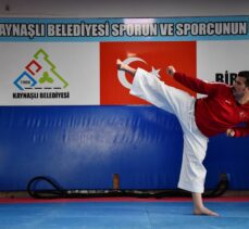 Olimpiyat ve dünya şampiyonu işitme engelli karateci başarısını korumak istiyor