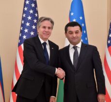 Özbekistan Dışişleri Bakan Vekili Saidov, ABD Dışişleri Bakanı Blinken ile görüştü