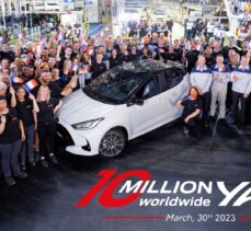 Toyota Yaris 10 milyonluk satış adediyle “efsane” otomobillerden biri oldu