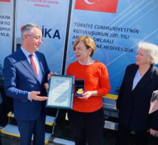 Türkiye, Kırcaali Belediyesine mobil sağlık istasyonu hibe etti