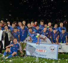 Uluslararası 21 yaş altı futbol turnuvası Antalya'da sona erdi