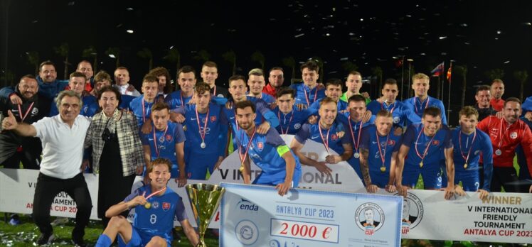Uluslararası 21 yaş altı futbol turnuvası Antalya'da sona erdi