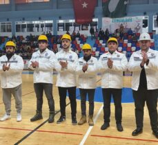 Zonguldak Spor Basket 67 takımı, play-off maçına madenciler eşliğinde çıktı