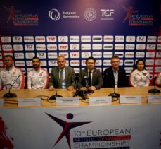 10. Artistik Cimnastik Avrupa Şampiyonası'na 319 sporcu katılacak
