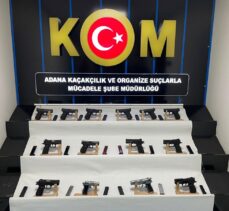 Adana'da silah kaçakçılığı operasyonunda yakalanan 4 zanlıdan 2'si tutuklandı