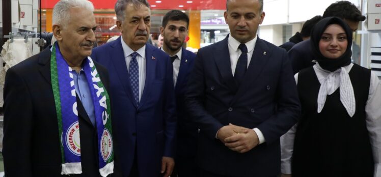 AK Parti Genel Başkanvekili Yıldırım, Rize'de seçim çalışmalarını değerlendirdi: