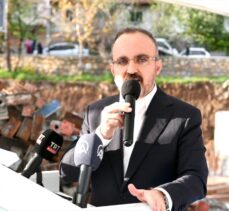 AK Parti Grup Başkanvekili Bülent Turan, Çan'da lise temel atma töreninde konuştu: