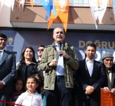 AK Parti Sözcüsü Ömer Çelik, Adana'da seçim bürosu açılışında konuştu: