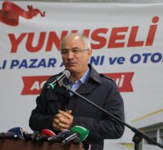 AK Parti'li Efkan Ala, Bursa'da kapalı pazar yeri açılışında konuştu: