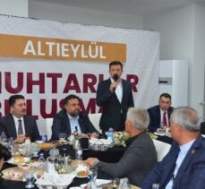 AK Parti'li Hamza Dağ, Balıkesir'de muhtarlarla iftarda bir araya geldi: