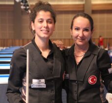 Avrupa Bilardo Şampiyonası'nda Türkiye, kadınlarda gümüş madalyanın sahibi oldu