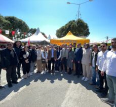 Bakan Kasapoğlu, 12. Alaçatı Ot Festivali'ni ziyaret etti